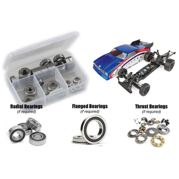 Rubber Shielded Bearing Kit, 1/10 Team Associated DR10M