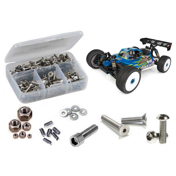 Associated RC8B4.1 Nitro 1/8th (#80949) Stainless Steel Screw Kit