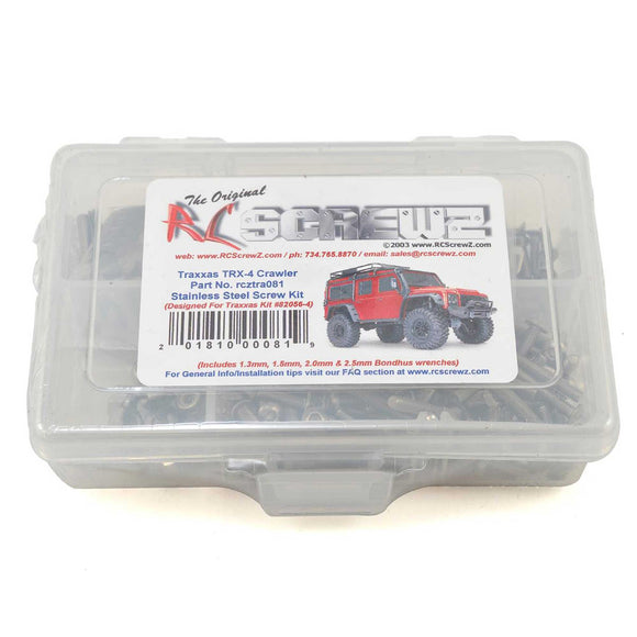 RC Screwz SS Screw Set-TRA TRX-4 Crawler