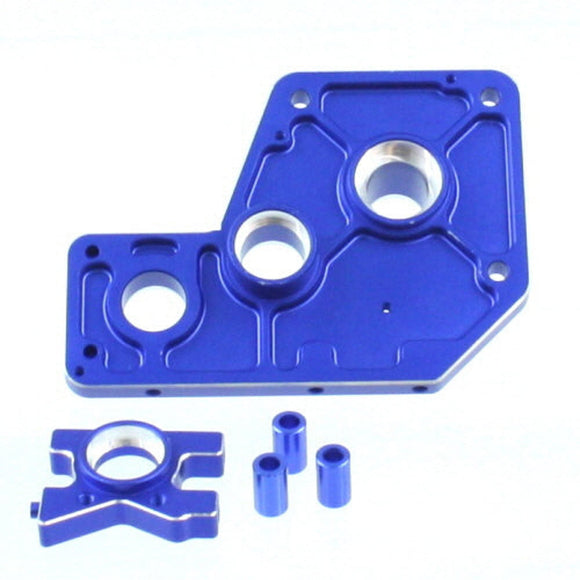 Aluminum Diff Mount Set, Blue