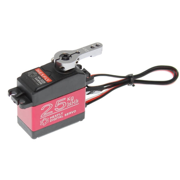 HEXFLY 25kg Metal Gear Servo, Waterproof