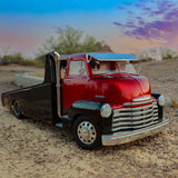 1/10 Redcat Custom Hauler - 1953 Chevrolet Cab Over Engine - Candy Red