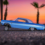 1/10 SixtyFour Chevrolet Impala Hopping Lowrider, Blue/White