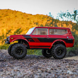 1/18 Ascent-18 International Scout II Brushless Electric Rock Crawler, Red