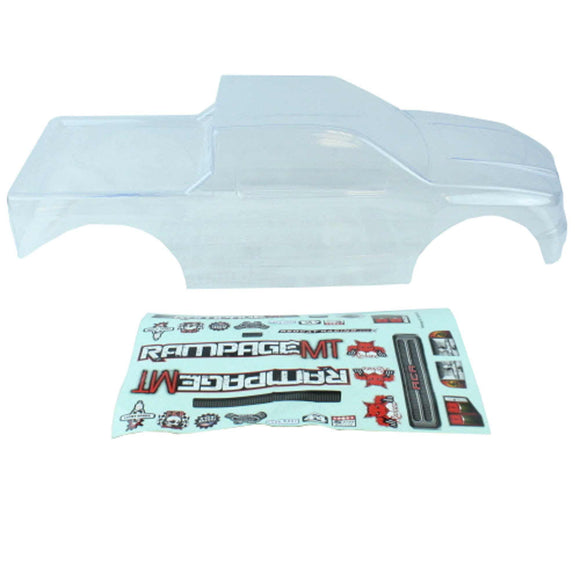 1/5 Truck Body, Clear