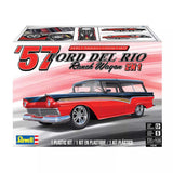 Revell 1/25 1957 Ford Del Rio Ranch Wagon 2-in-1 Plastic Model Kit