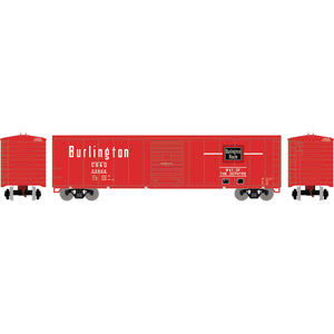 HO 50' PS-1 Single Sliding Door Box, CB&Q #22866