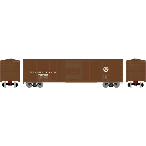 HO 50' PS-1 Single Sliding Door Box, PRR #72739
