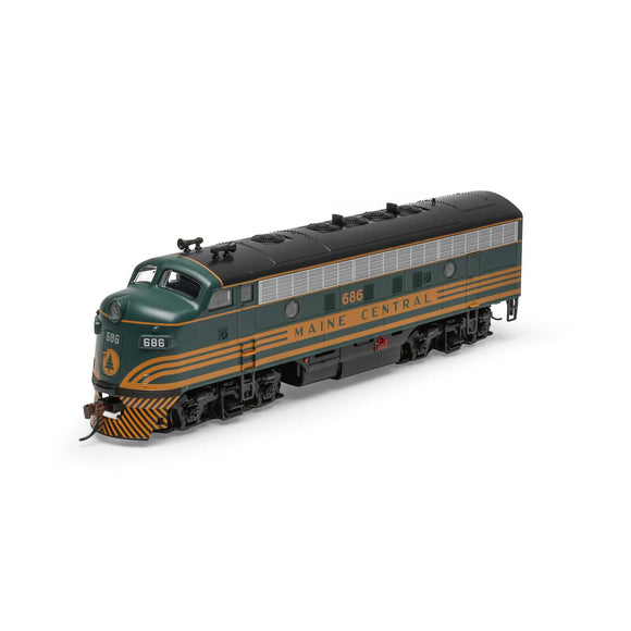 HO F7A Locomotive, MEC #686