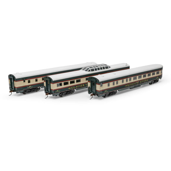 HO Streamline Passenger Cars, BN #1 (3)