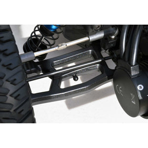 Rear A-Arms Black: ASC Pro2 SC10, Trophy Rat (2)