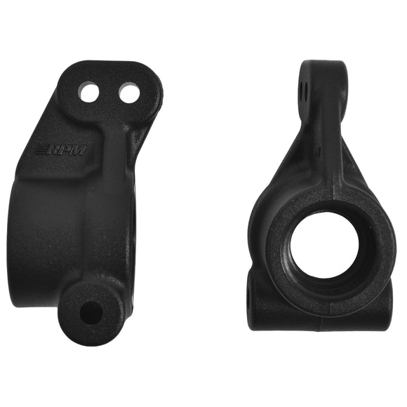 Rear Axle Carriers, Black (2): Torment 2WD, Ruckus 2WD, Circuit 2WD, Boost 2WD, AMP 2WD