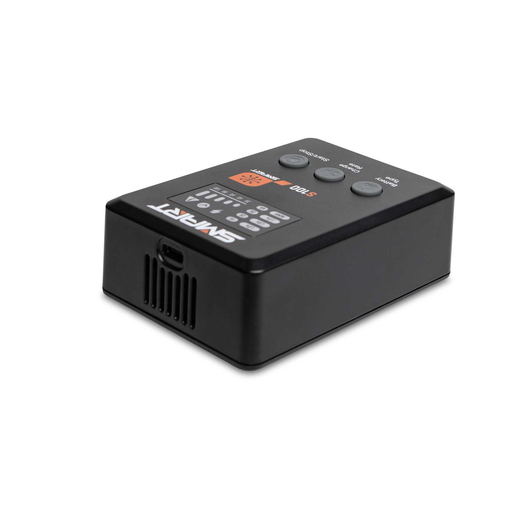 Spektrum Smart Powerstage Surface Bundle: 5000mAh 3S 50C LiPo Battery (IC3) / 100W S100 Charger