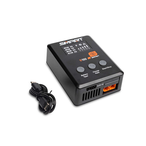 Smart Powerstage Surface Bundle: 5000mAh 3S 50C LiPo Battery (IC5) / 100W S100 Charger