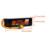 Smart Powerstage 4S Air Bundle: (2) G2 2200mAh 4S 50C LiPo IC3 & S250 Charger