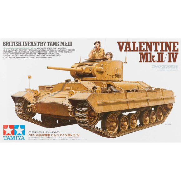 1/35 Brit Infantry Tank Mk.III Valentine Mk.II IV