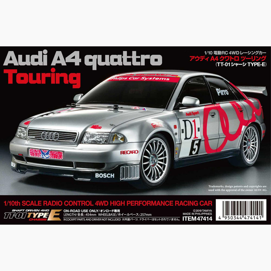 Tamiya 1/10 R/C Audi A4 quattro Touring (TT-01 Type-E) - Limited Edition