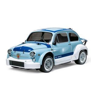 1/10 RC Fiat Abarth 1000 TCR Berlina Corse (Blue-Gray Painted Body) (MB-01)