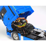 Tamiya - 1/14 Man TGX 26.540 6x4 XLX RC Kit, Light Metalic Blue Edition