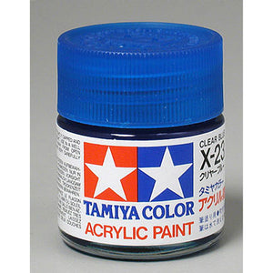 Acrylic X-23 Clear Blue, 23ml Bottle