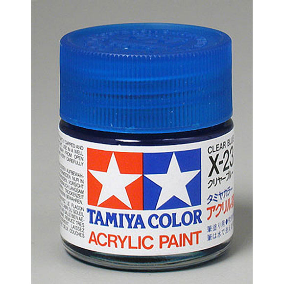 Acrylic X-23 Clear Blue, 23ml Bottle