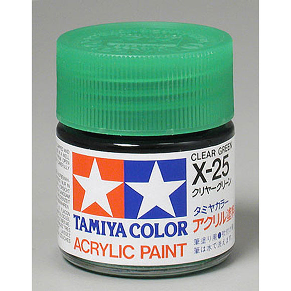 Acrylic X25 Gloss,Clear Green