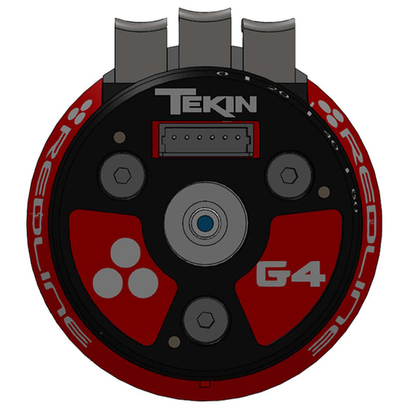 Tekin Eliminator Gen4 Sensored Brushless Drag Racing Motor, 21.5T