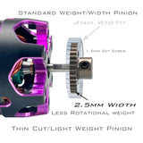 48P Ultra Lightweight Aluminum Pinion Gear, Thin Cut: 23T