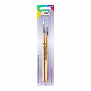 3 Piece Premium Round Brush Set