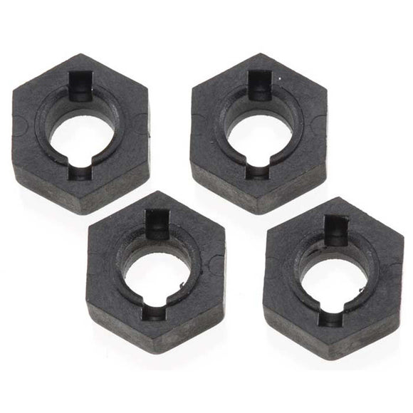 Hex Adapter 12mm M6 Driveshafts Slash Stmpd(4)