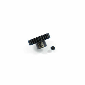 Hardened Steel 28T 5mm Bore Mod 0.8 (32 Pitch) Pinion Gear