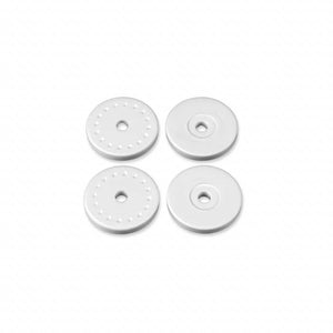 Shock Piston Blanks (flat/flat, 15.8mm, precision molded, 16 dimples)