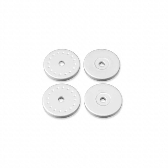 Shock Piston Blanks (flat/flat, 15.8mm, precision molded, 16 dimples)