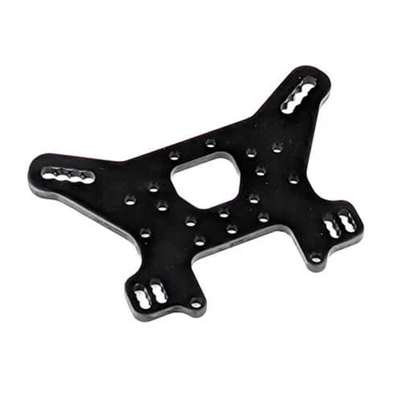 Black Anodized Aluminum Rear Shock Tower: MT410 2.0/ SCT410 2.0