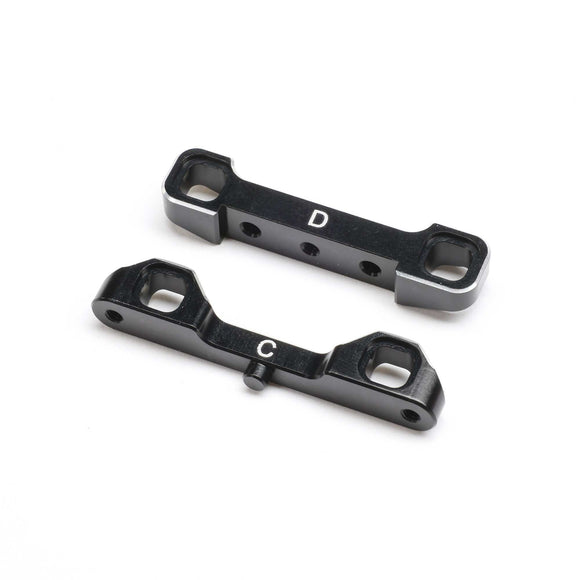 Losi Adjustable Pivot Set C & D, Black: 22S Sprint