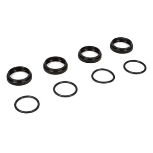 16mm Shock Nuts and O-rings: 8B 3.0