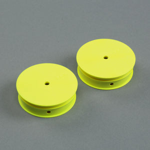 Narrow Fr 1/10 2WD Wheels w/ 12mm Hex, Yellow (2)