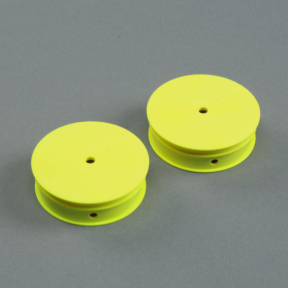 Narrow Fr 1/10 2WD Wheels w/ 12mm Hex, Yellow (2)