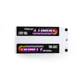 8500mAh 2S 7.4V 130C Fat Shorty 5mm Bullets