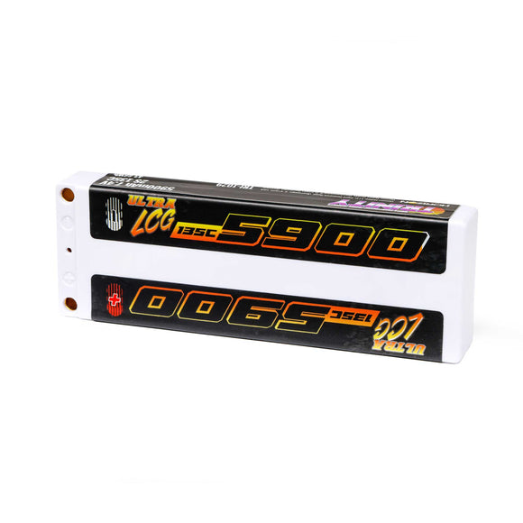 5900mAh 2S 7.4V 135C ULCG Stick5mm Bullets