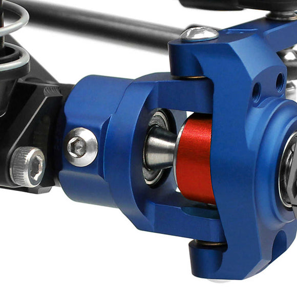 8 Degree C-Hubs Orange Anodized: Axial SCX10