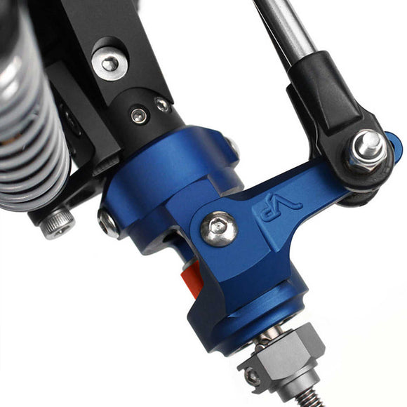 8 Degree C-Hubs Grey Anodized: Axial SCX10
