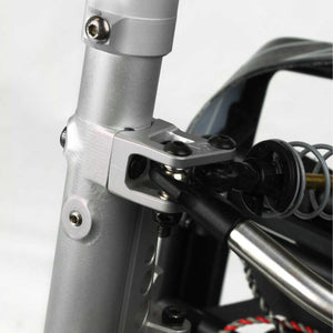 Axle Shock Link Mounts Grey Anodized: Axial AR60