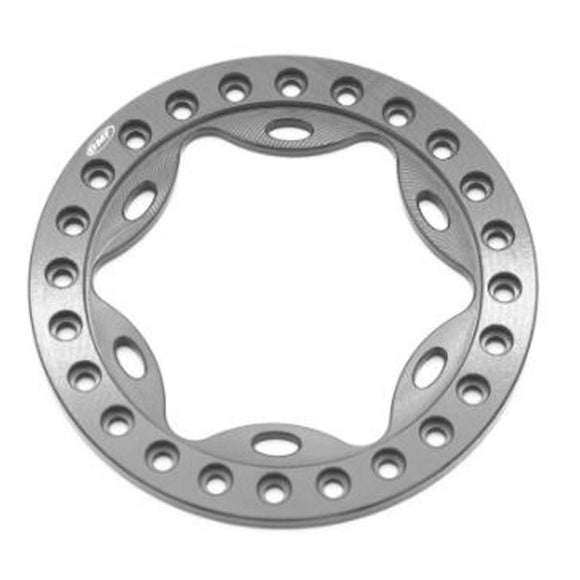 OMF 1.9 Scallop Beadlock Grey Anodized