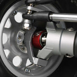 Scale C-Hubs, Clear Anodized: Axial Wraith