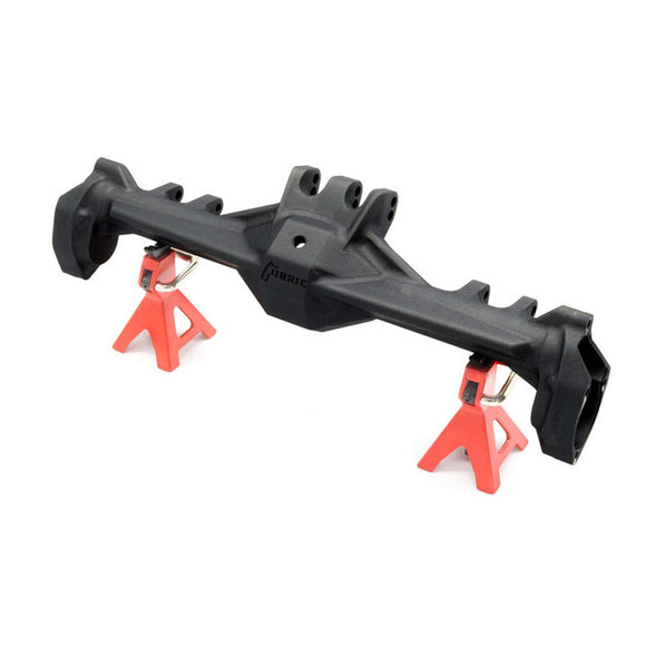Anodized Aluminum Currie F10 Portal Rear Axle Housing, Black