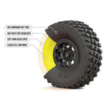 1/10 VTS Stance Front/ Rear 4.65" Dual Stage Rock Crawler Foams