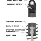 S8E 90mm Scale Shock Set