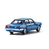 HO Blue Sedan