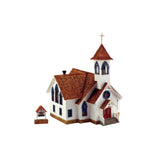 HO Built-Up Community Church